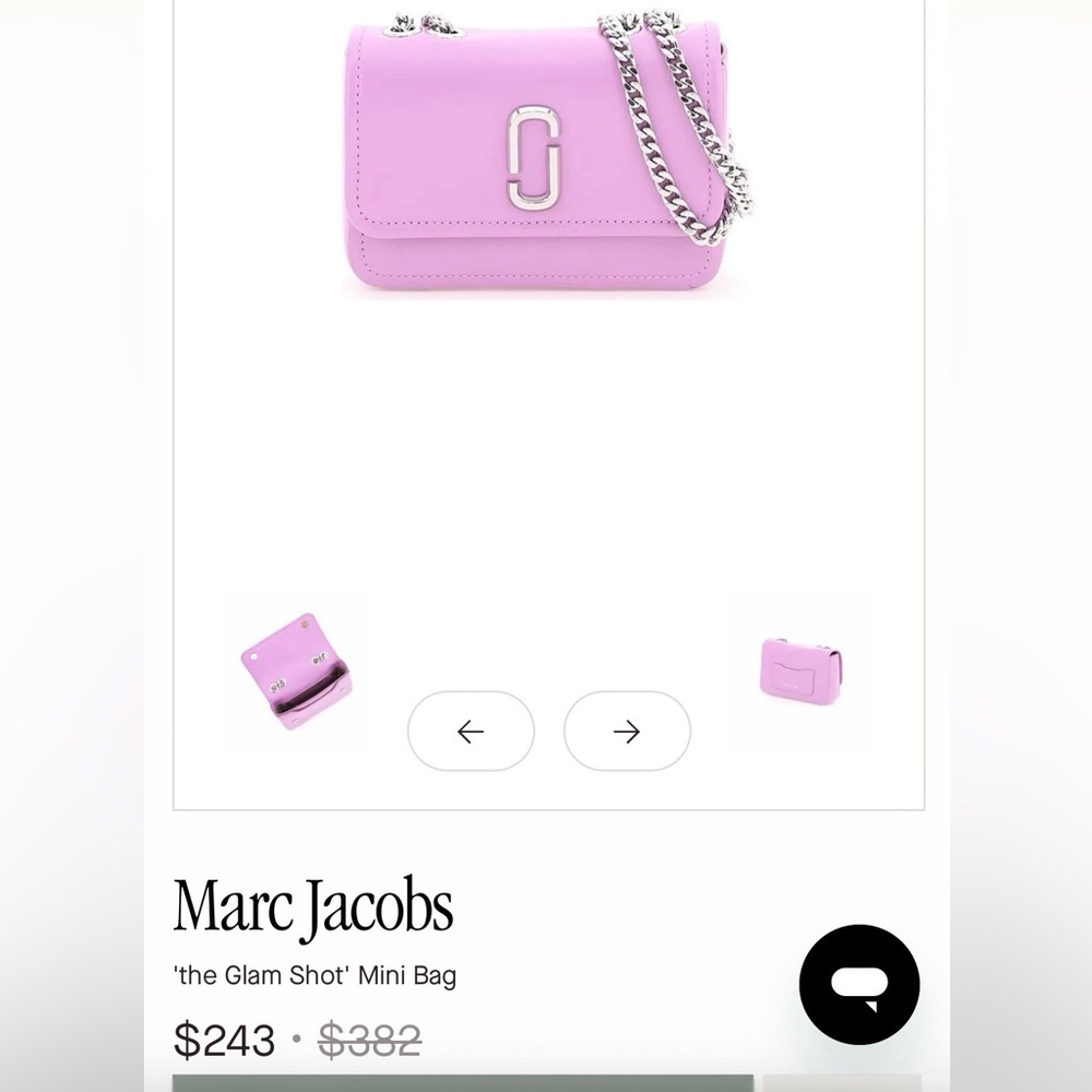 Marc Jacobs Mini Glam Shot Bag🫰 - Picture 6 of 16